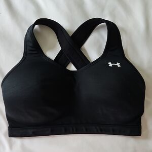 Under Armour Black Racerback Sports Bra
